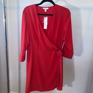 💫 3 for $30 💫 NWT Red wrap dress from TopShop